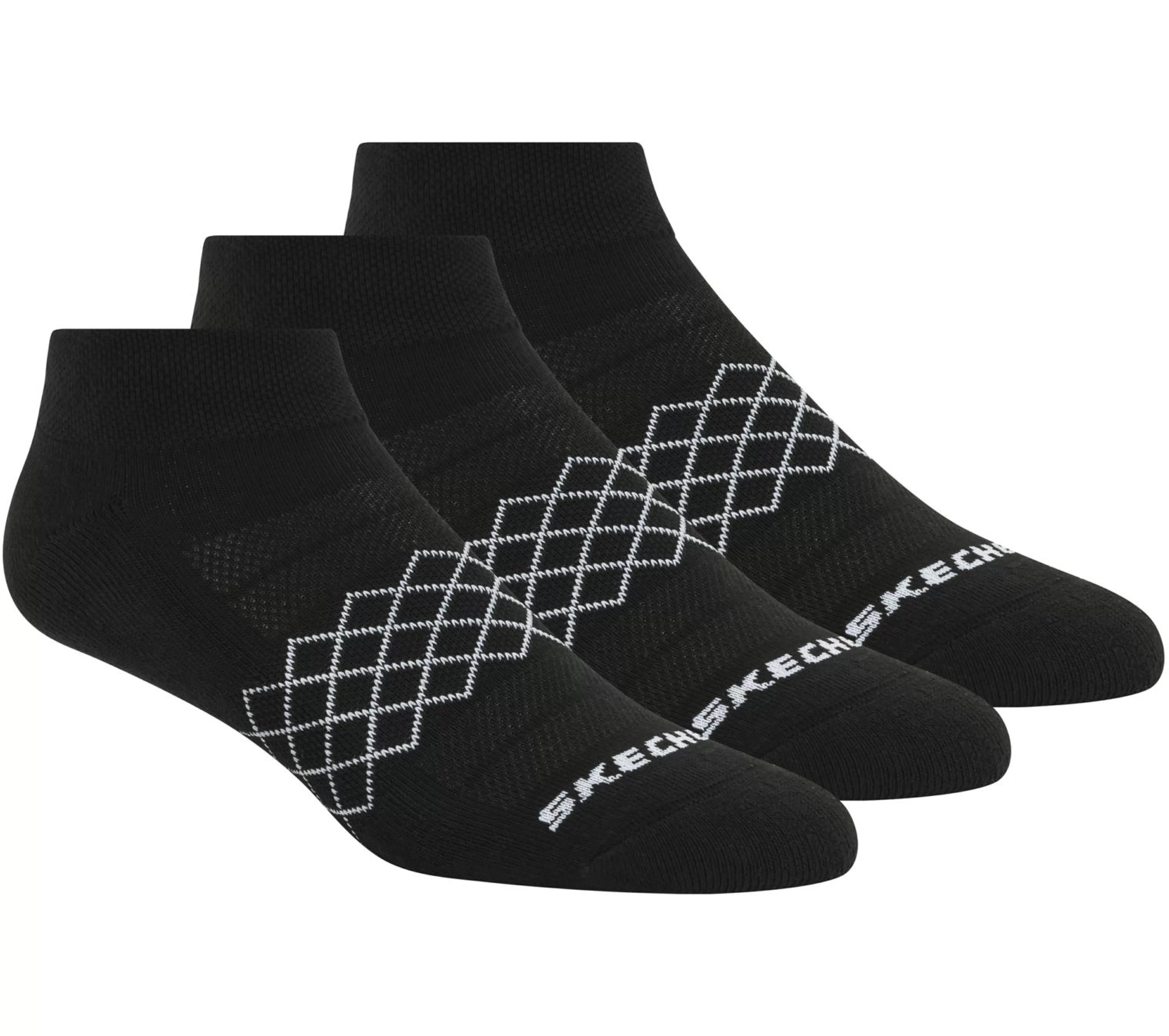 3 Pack Diamond Quarter Socks*SKECHERS Online