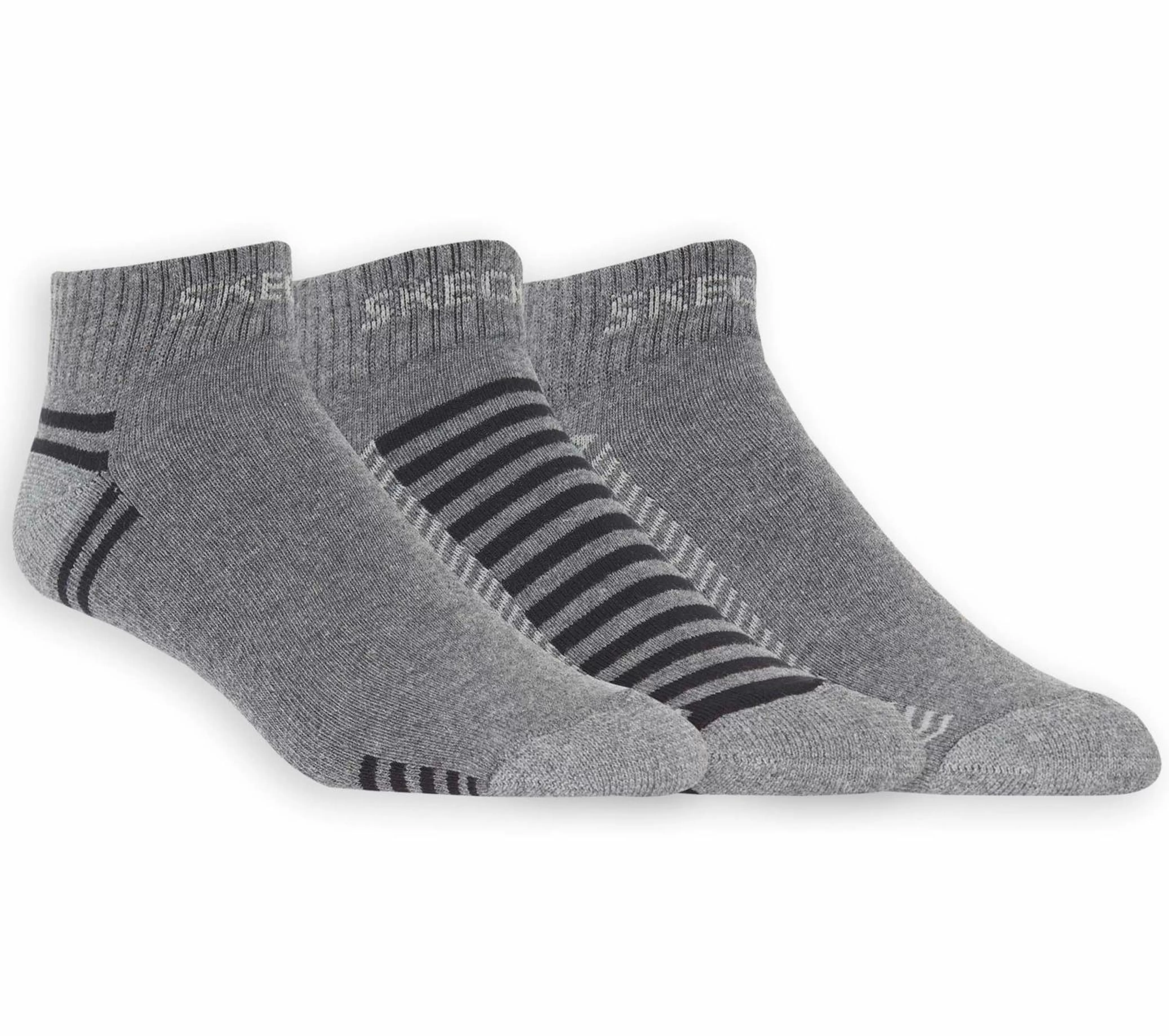 3 Pack Low Cut Terry Trainer Work Socks*SKECHERS Discount