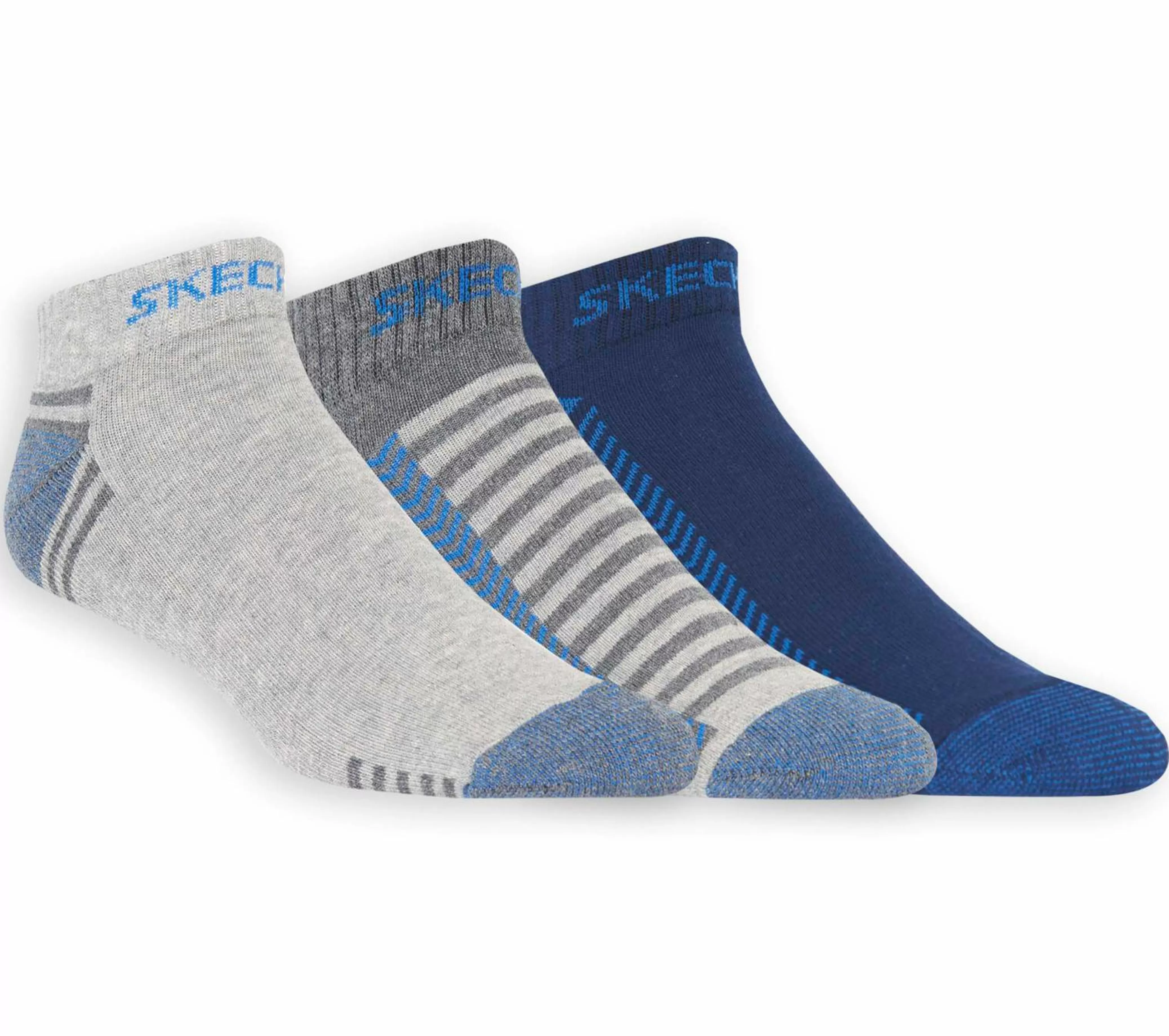 3 Pack Low Cut Terry Trainer Work Socks*SKECHERS Cheap