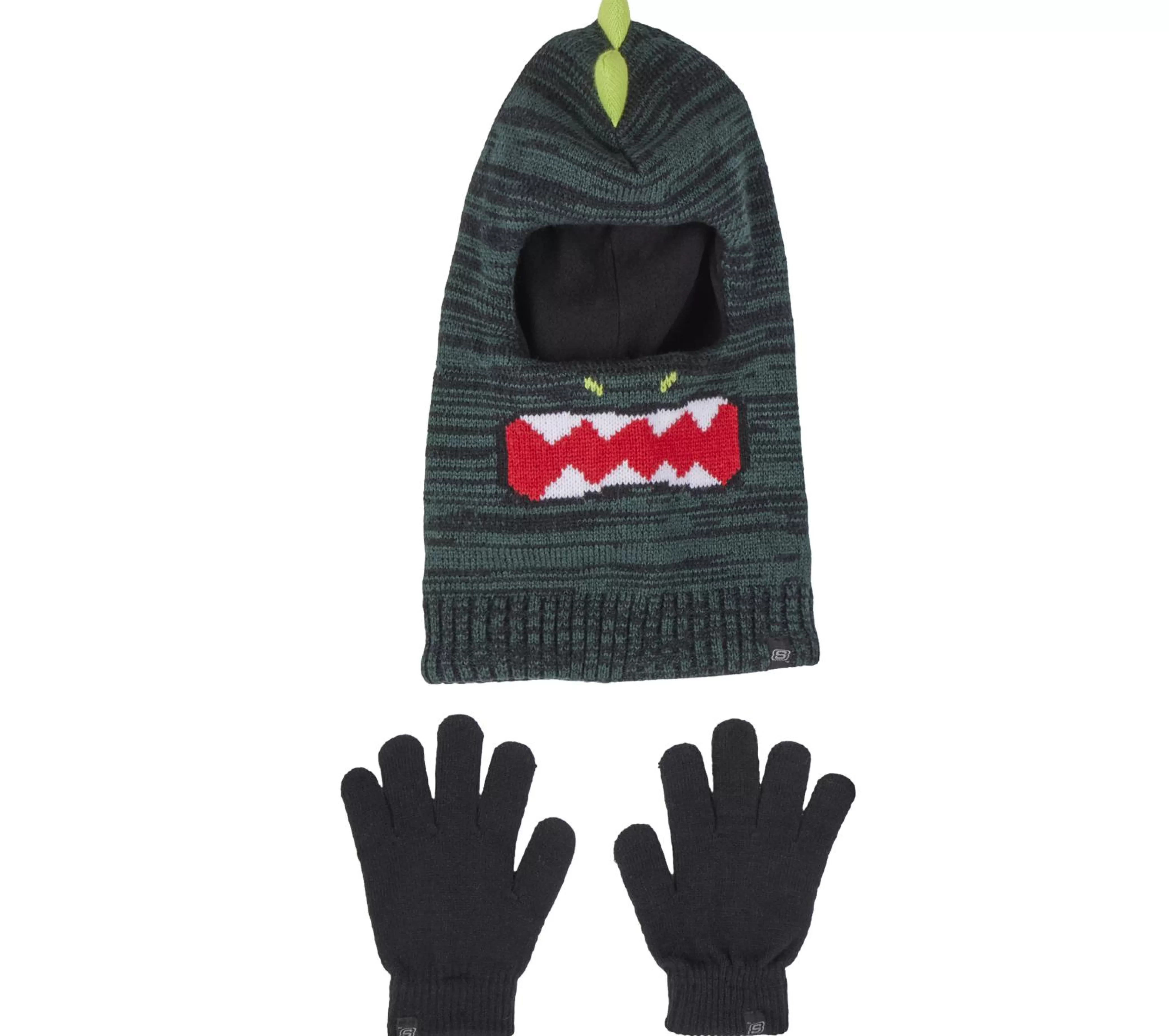 3D Knit Dino Ski Mask And Glove Set*SKECHERS Shop