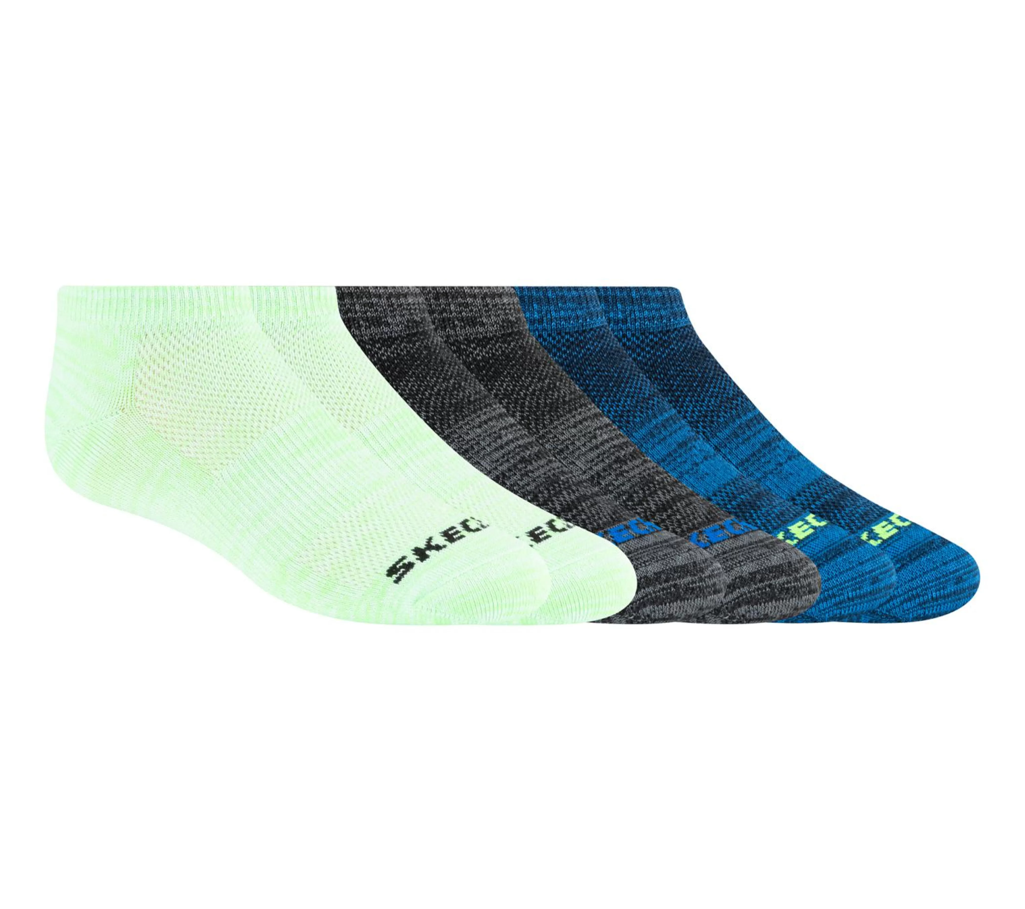 6 Pack Low Cut Non Terry Socks*SKECHERS Discount