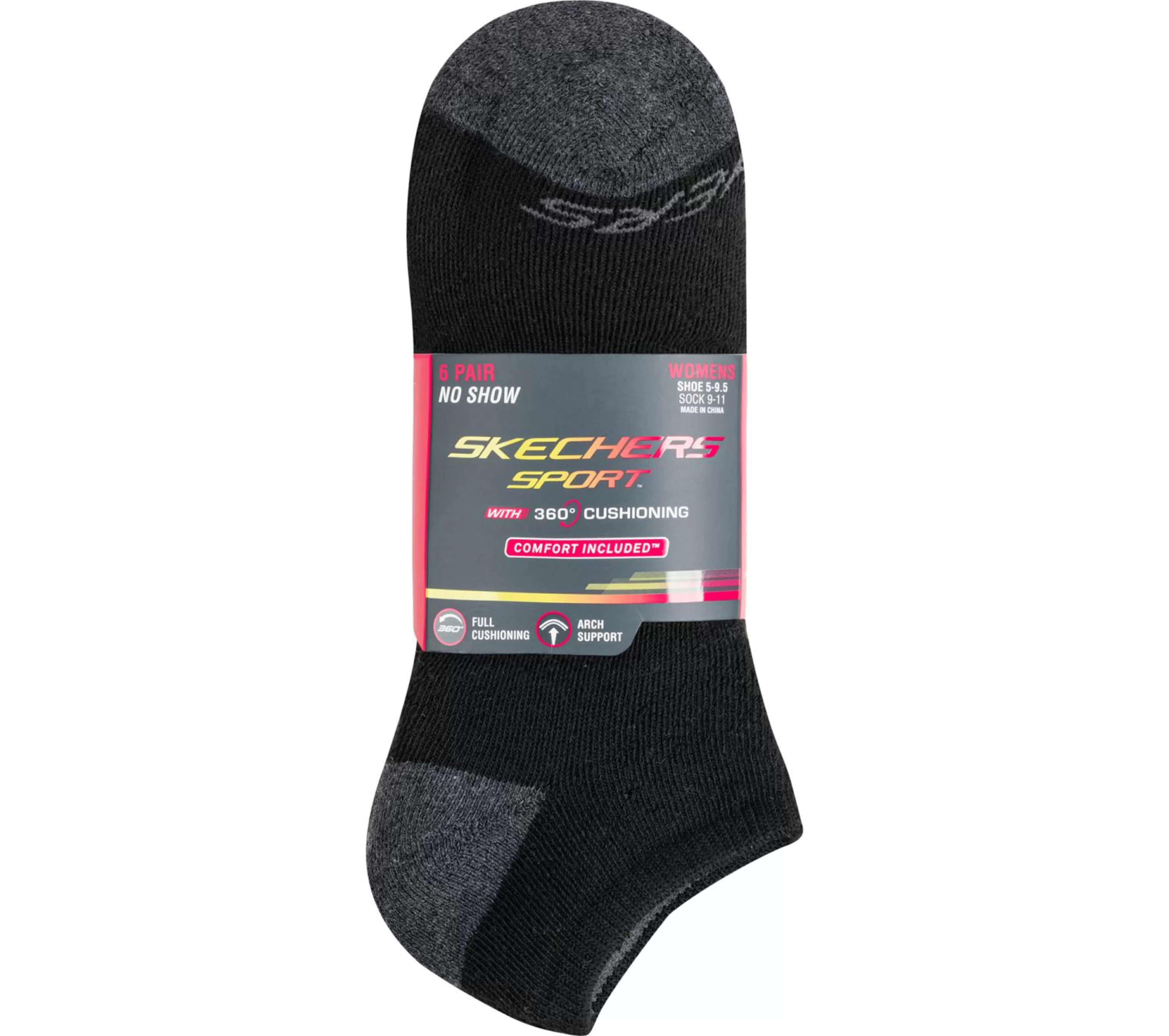 6 Pack Low Cut Walking Socks*SKECHERS Best Sale