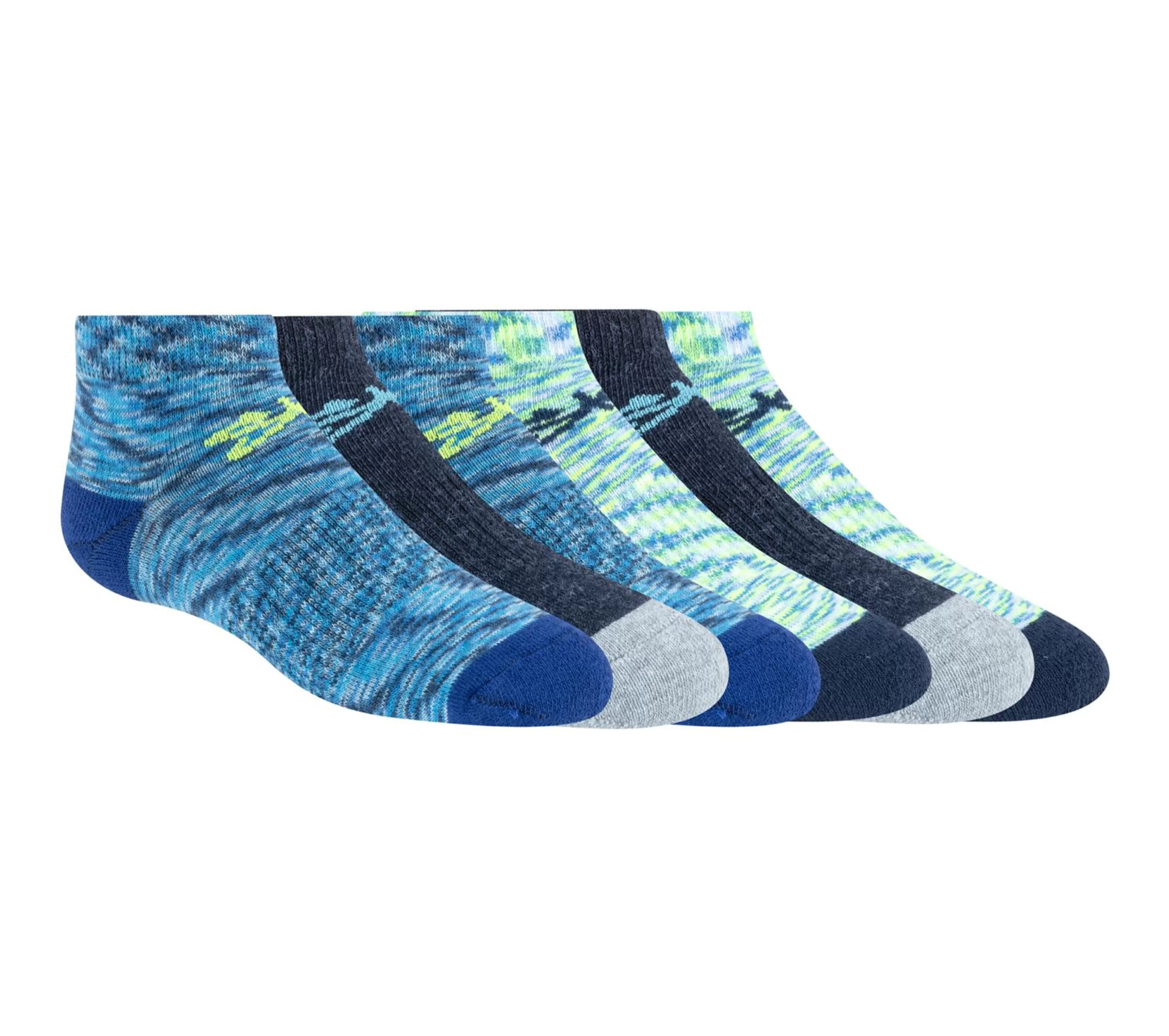 6 Pack Space Dye Low Cut Socks*SKECHERS Shop