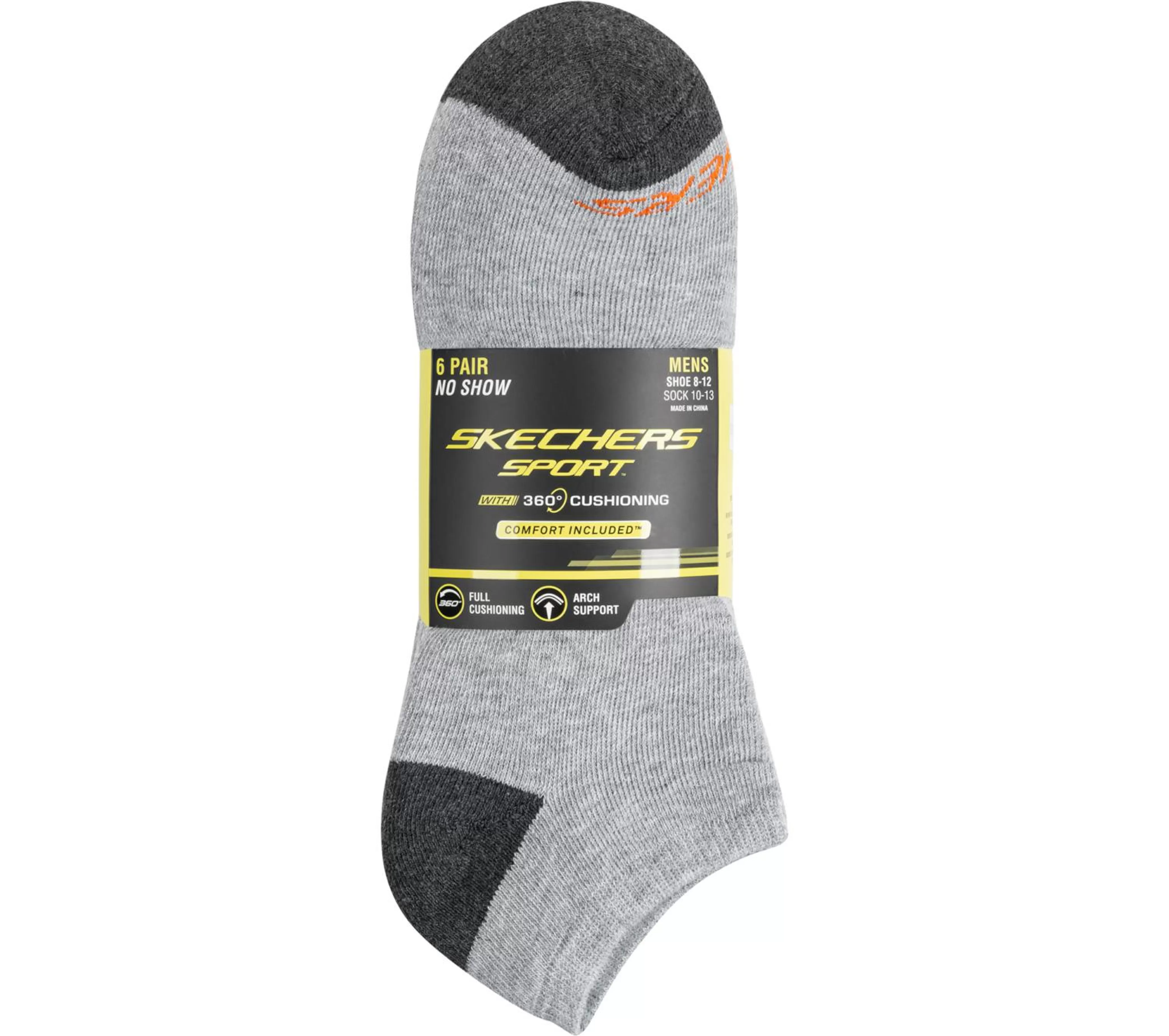 6 Pack Walking Low Cut Socks*SKECHERS Outlet