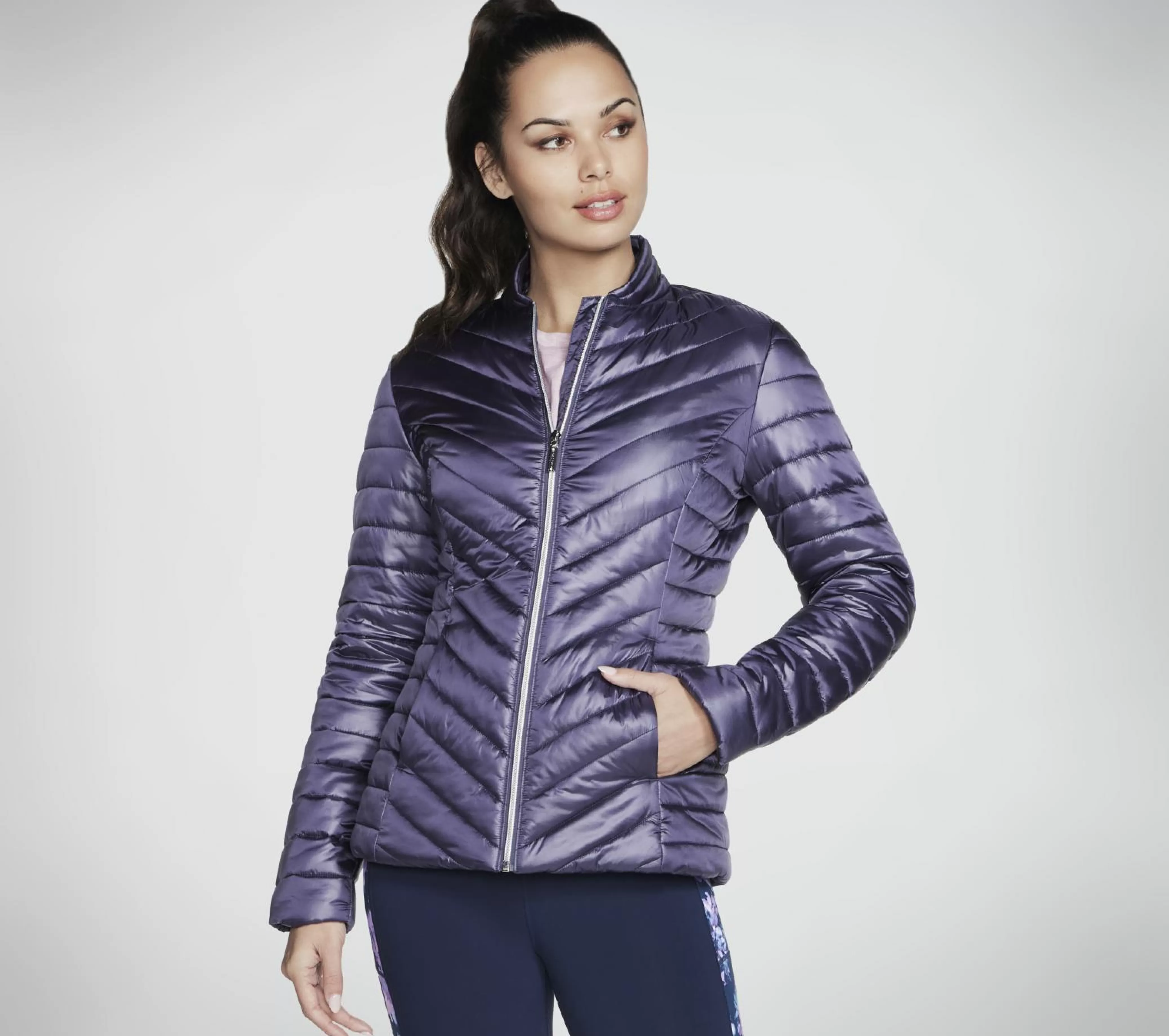 GO SHIELD Shine Jacket*SKECHERS Clearance