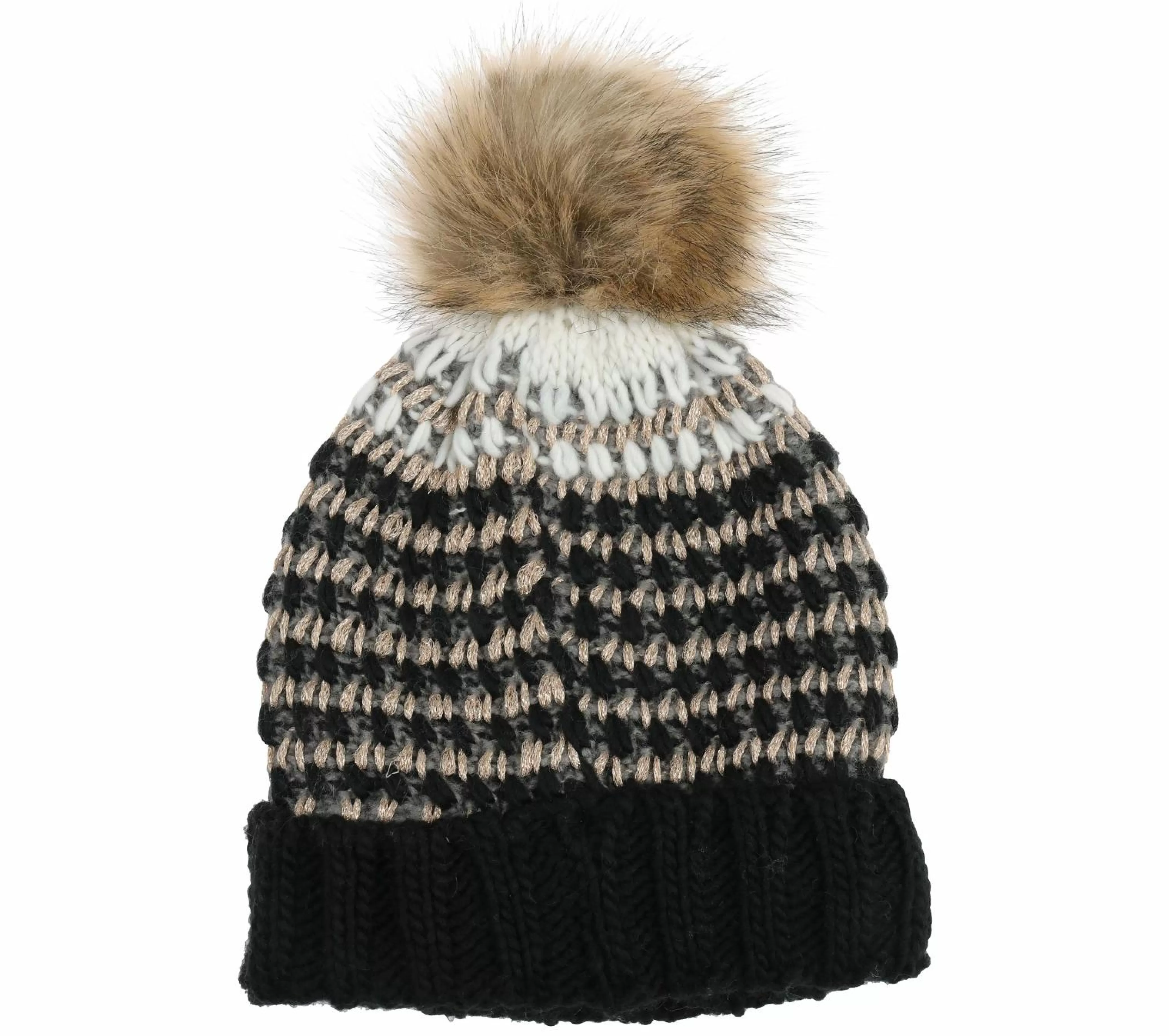 Metallic Yarn Beanie Hat*SKECHERS Outlet