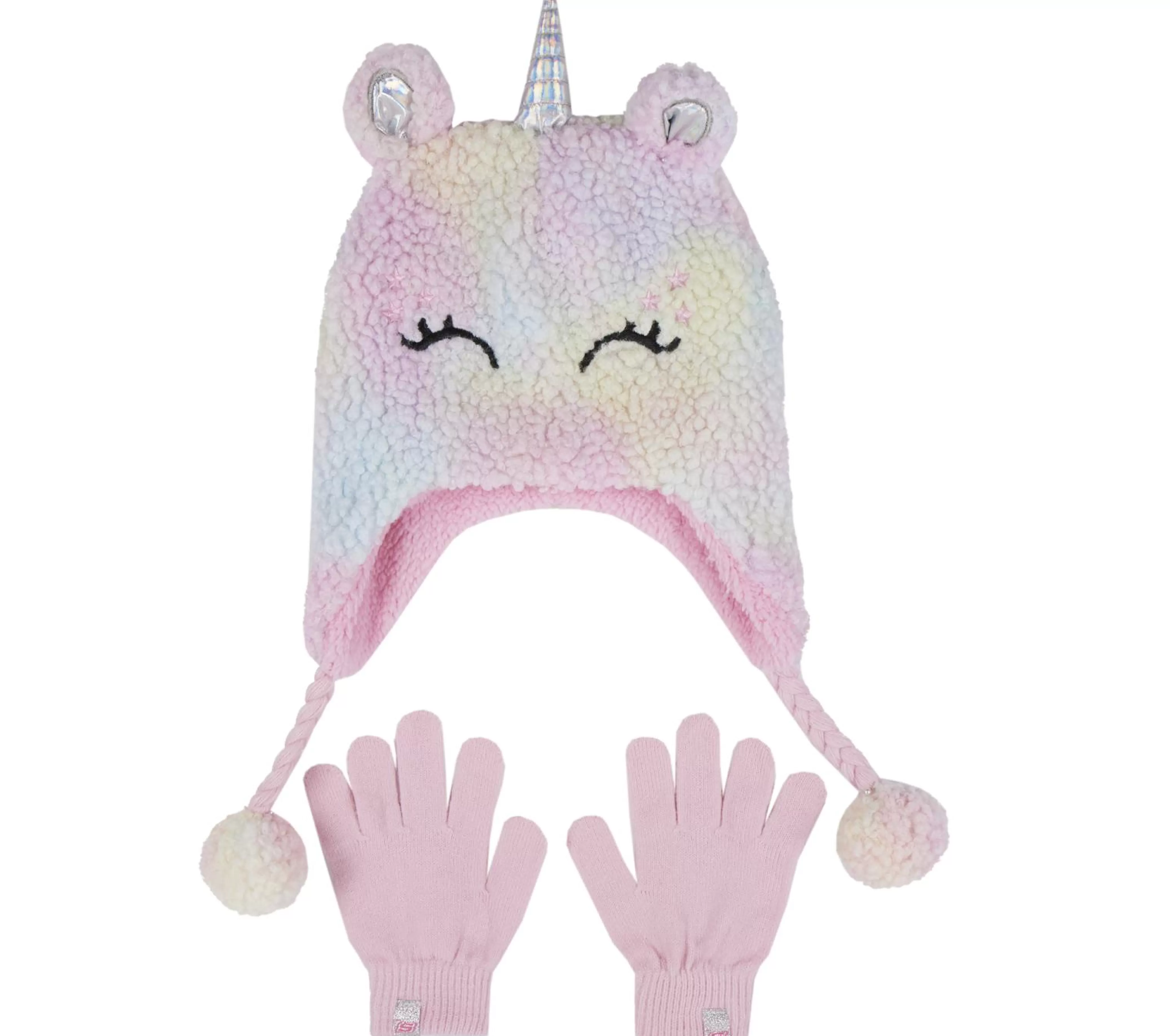 Sherpa Unicorn Hat And Glove Set*SKECHERS Discount