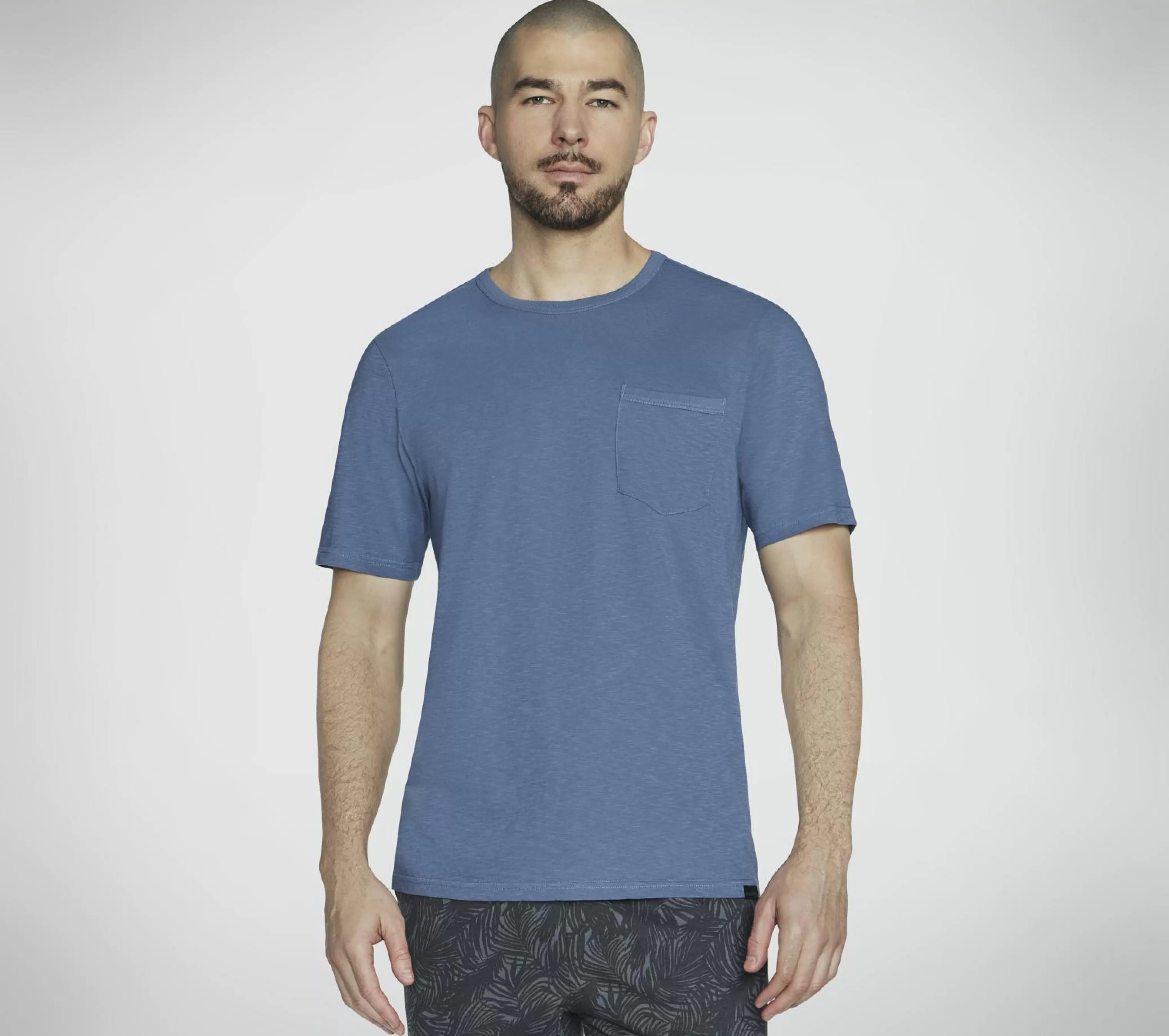 SKECH-BREEZE Slub Pocket Tee*SKECHERS Outlet