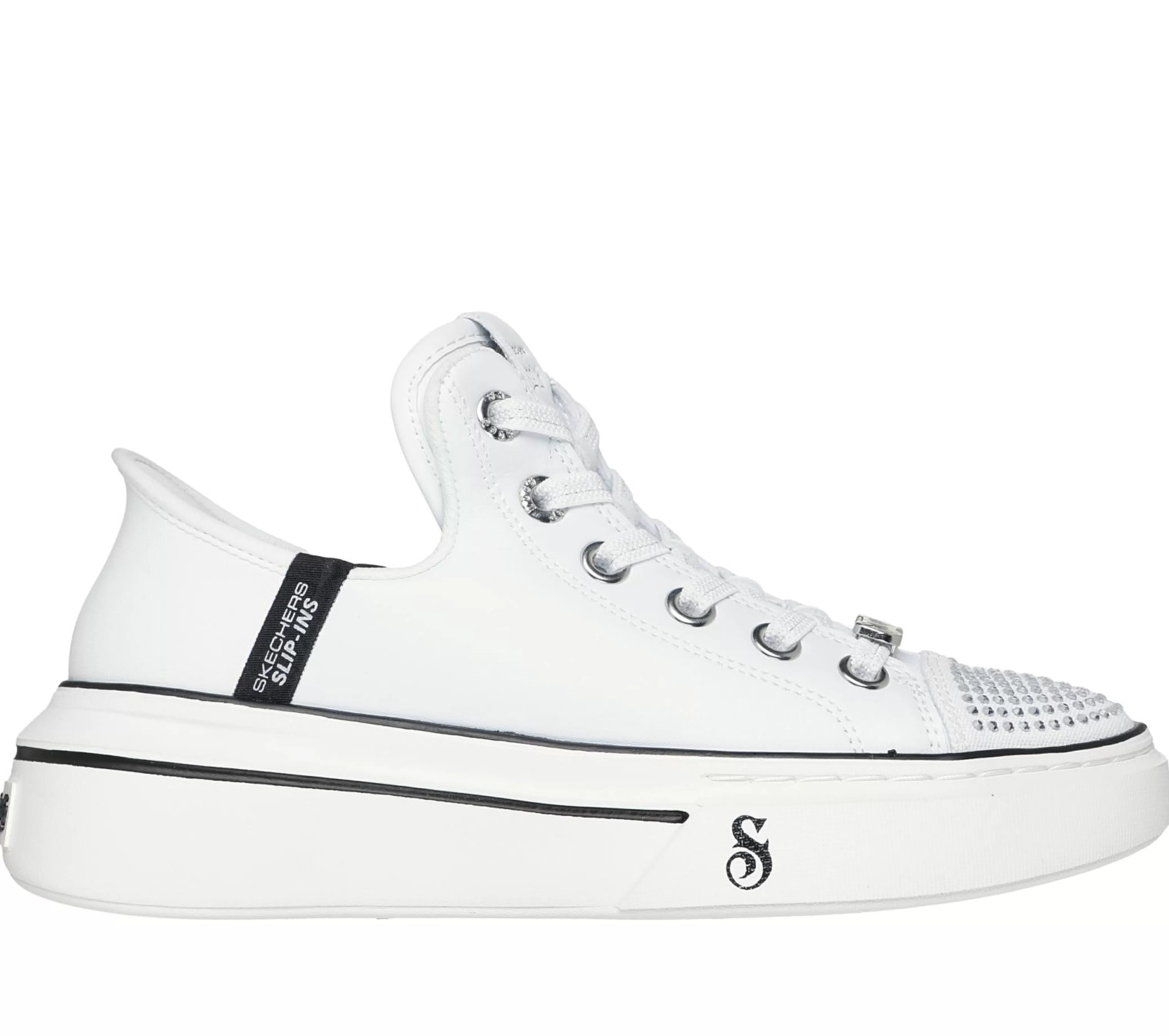 Slip-ins: Snoop One - Rhine-Stoned Toe*SKECHERS Online