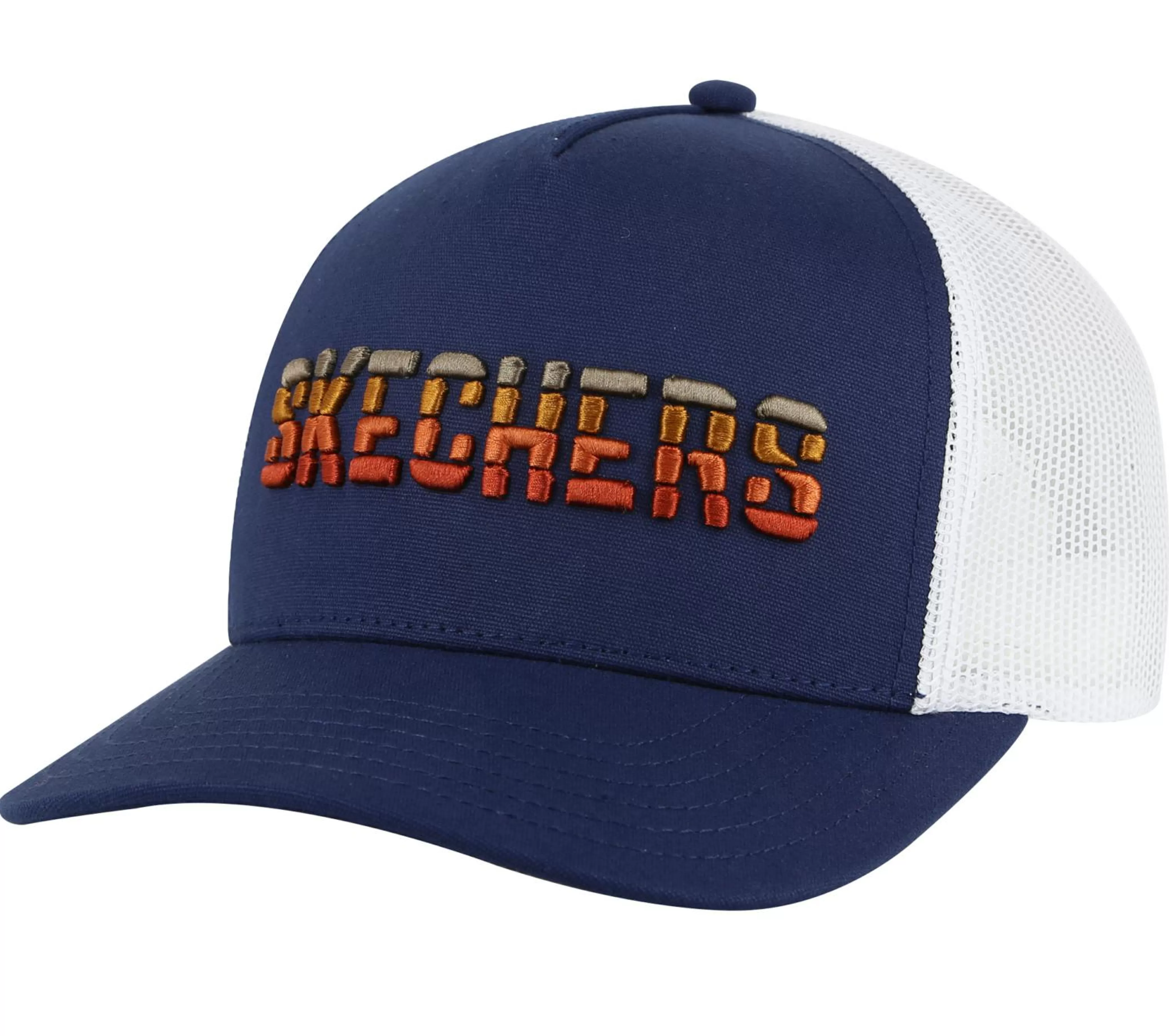 Textured Logo Trucker Hat*SKECHERS Outlet