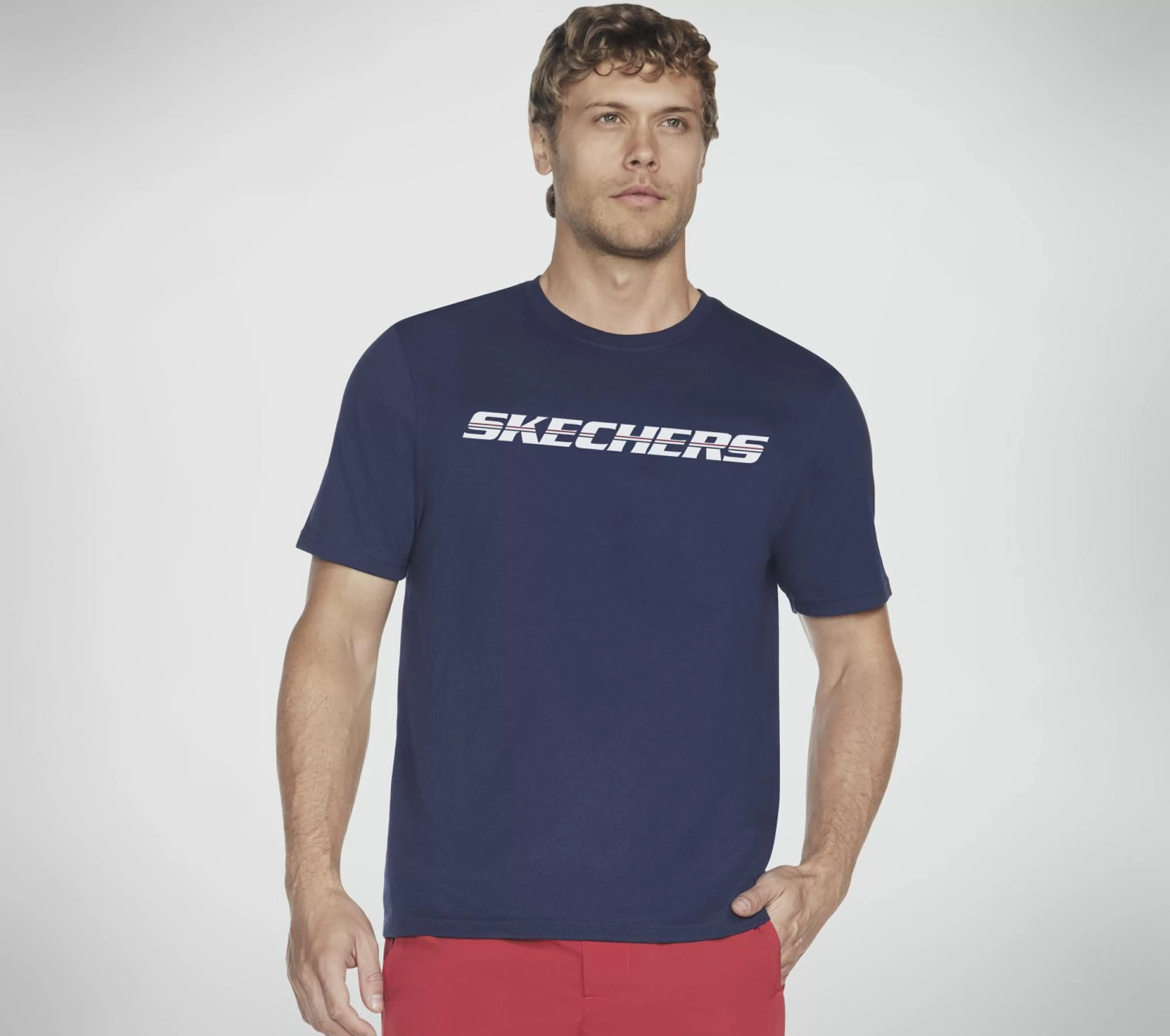 Strikethrough Tee*SKECHERS Sale