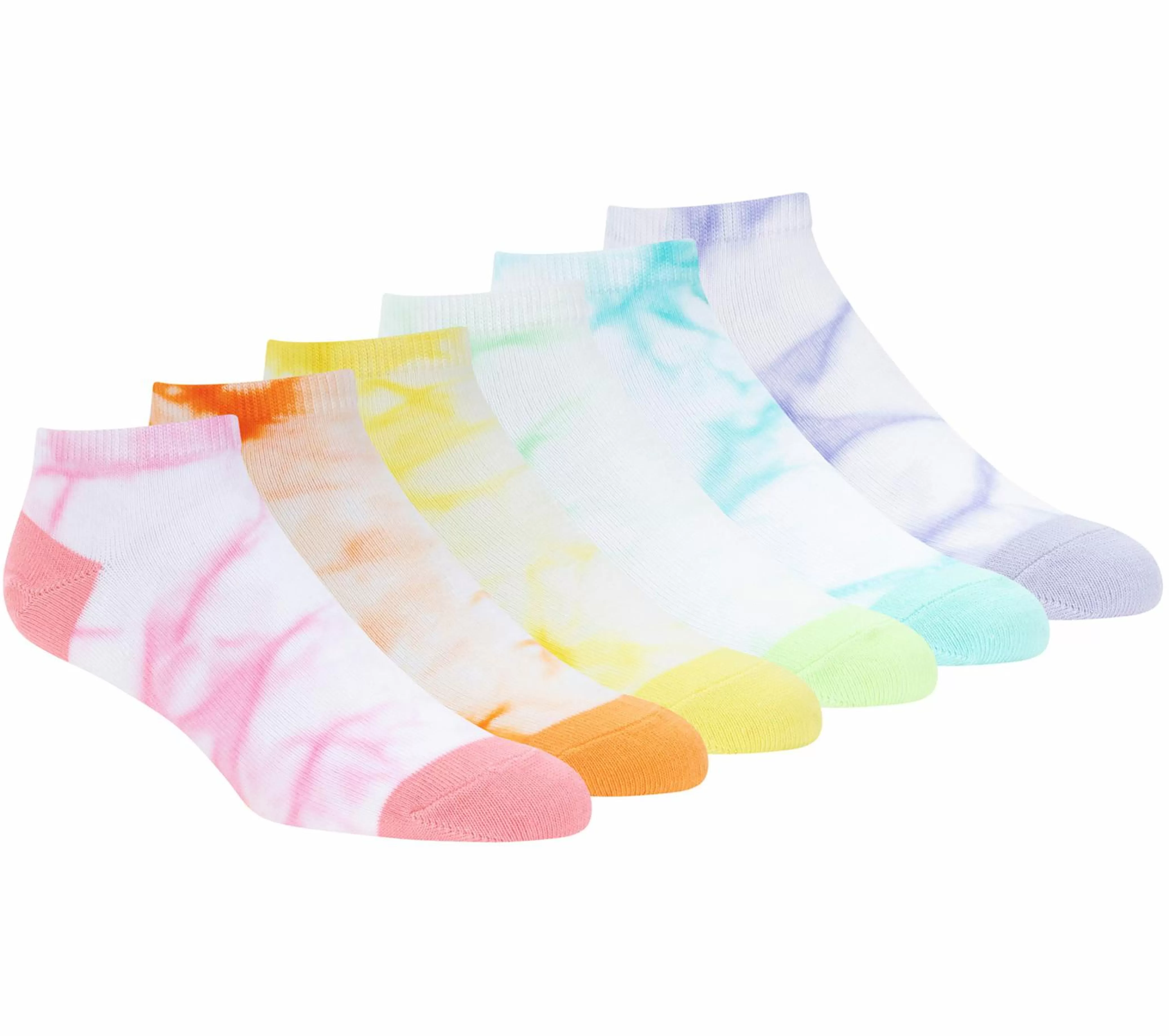 Tie-Dye Pastel Socks - 6 Pack*SKECHERS Shop