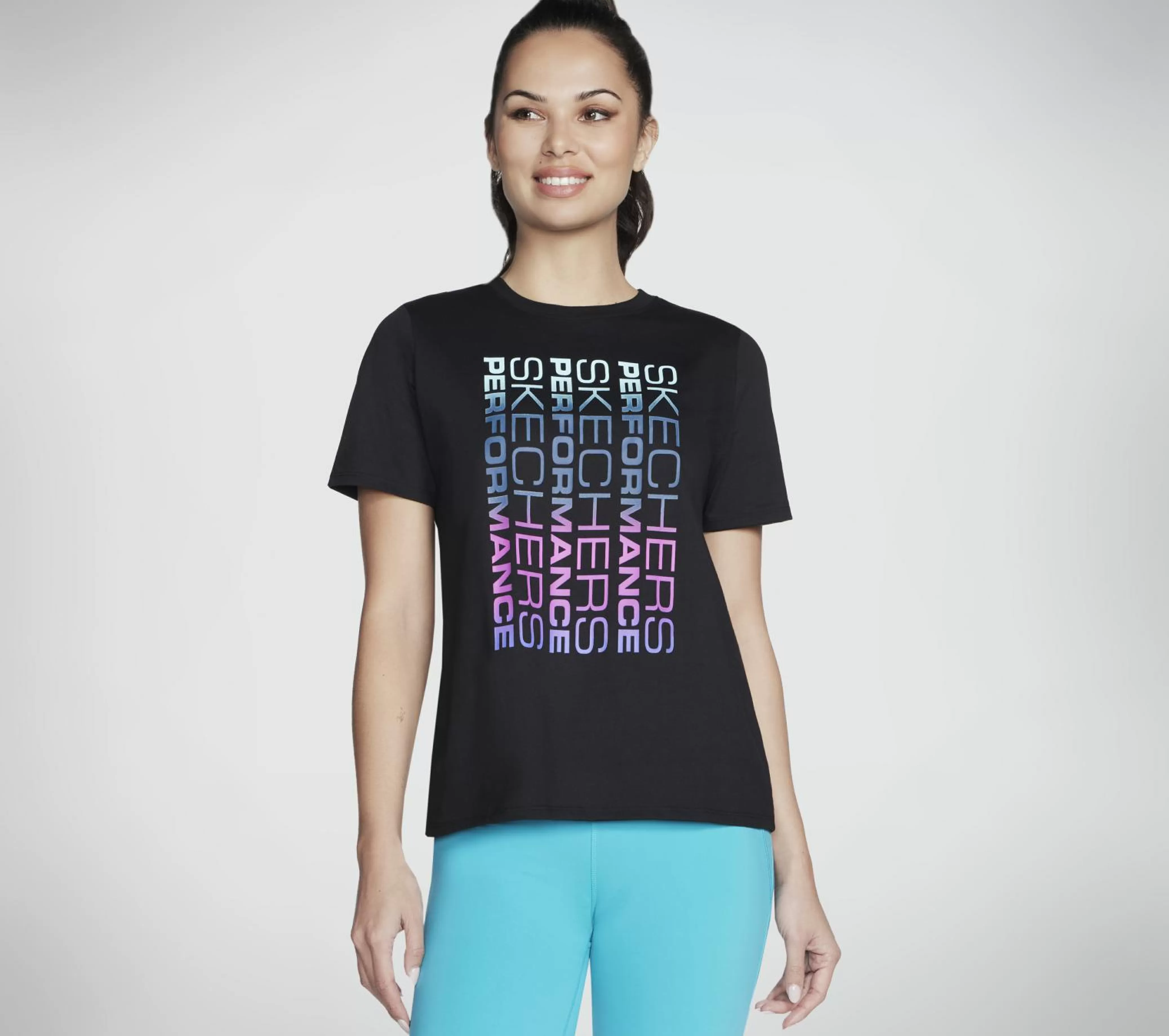 Vibrant Glow Short Sleeve Tee*SKECHERS Best Sale